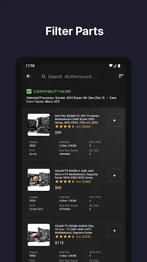 Скриншот 3 — PC Builder: Part Picker