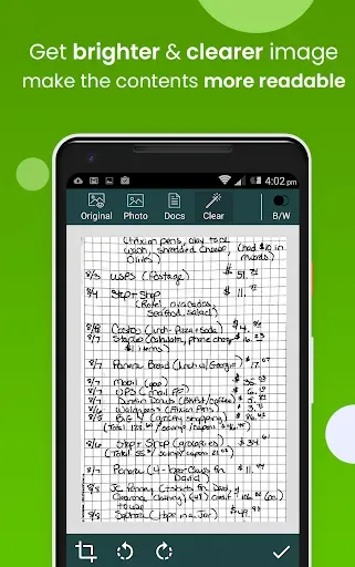 Скриншот 3 — Clear Scan - PDF Scanner App