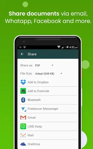 Скриншот 6 — Clear Scan - PDF Scanner App