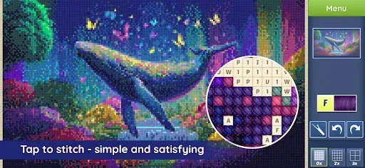 Скриншот 1 — Cross-Stitch World
