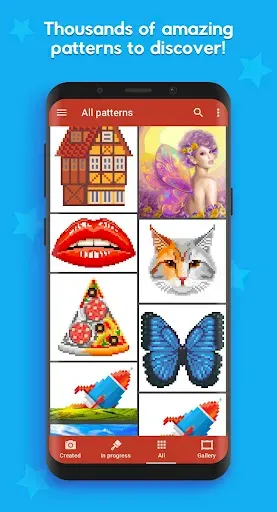 Скриншот 1 — Pixel Tap: Color by Number