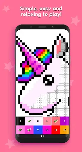 Скриншот 2 — Pixel Tap: Color by Number