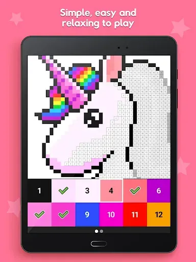Скриншот 7 — Pixel Tap: Color by Number