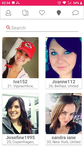 Скриншот 1 — Single chat and dating