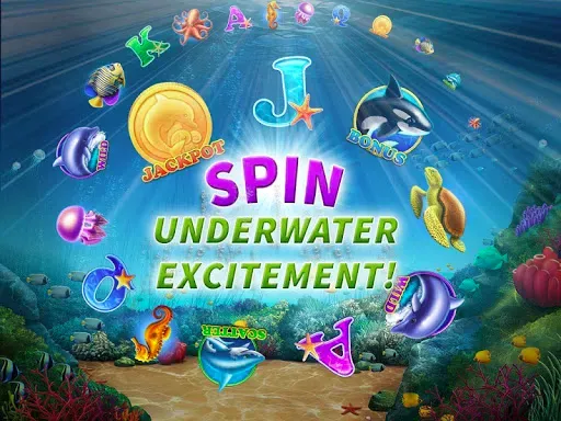 Скриншот 2 — Dolphin Fortune - Slots Casino