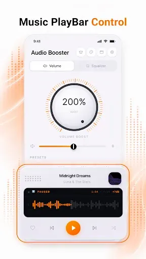Скриншот 3 — Volume Booster & Equalizer