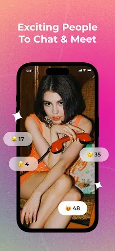 Скриншот 3 — Glimr Dating App: Meet & Chat