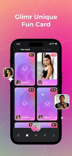 Скриншот 4 — Glimr Dating App: Meet & Chat