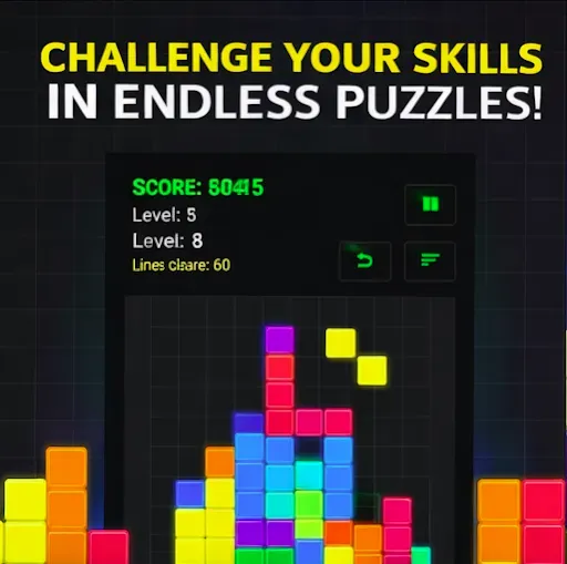 Скриншот 2 — Infinite Block Puzzle