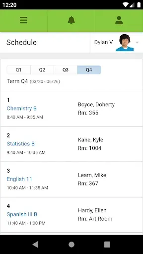 Скриншот 3 — Campus Parent