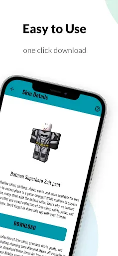 Скриншот 3 — Boys Skins : Skins for Roblox