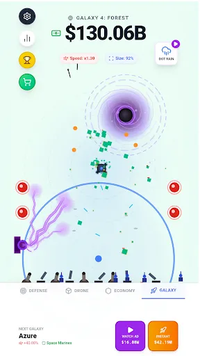 Скриншот 3 — Idle Dot Shooter!