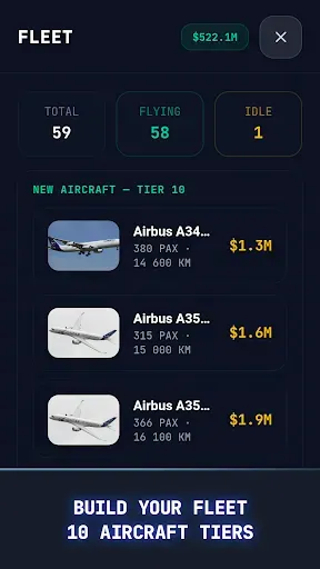 Скриншот 3 — Idle Flight Manager
