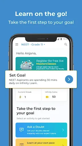 Скриншот 3 — Infinity Learn-JEE, NEET, CBSE