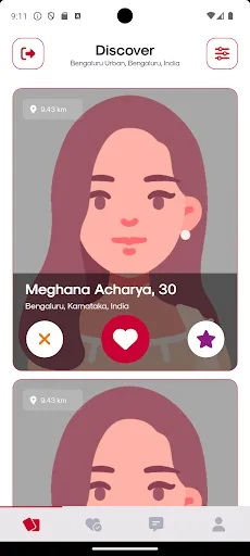 Скриншот 4 — Kannada Singles - Meet & Date
