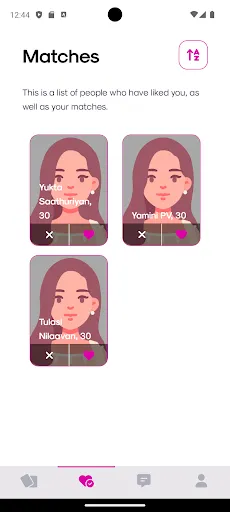 Скриншот 5 — Tamil Singles - Meet and Date