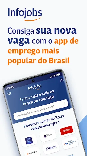 Скриншот 1 — Vagas de emprego - Infojobs