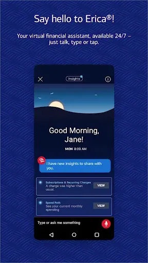 Скриншот 2 — Bank of America Mobile Banking
