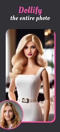 Скриншот 1 — DollMe - Selfie generator