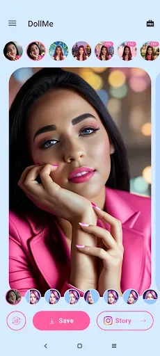 Скриншот 5 — DollMe - Selfie generator
