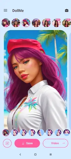 Скриншот 7 — DollMe - Selfie generator