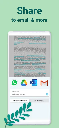 Скриншот 3 — Docutain: сканер PDF, OCR Scan