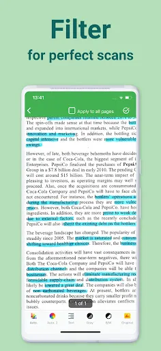Скриншот 8 — Docutain: сканер PDF, OCR Scan