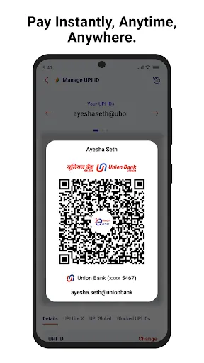 Скриншот 7 — Union ease - Mobile Banking