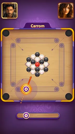 Скриншот 3 — Carrom Go-Disc Board Game