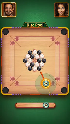 Скриншот 2 — Carrom Plus-Disc Board Game