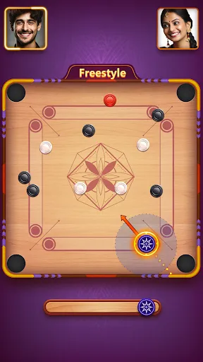 Скриншот 5 — Carrom Plus-Disc Board Game