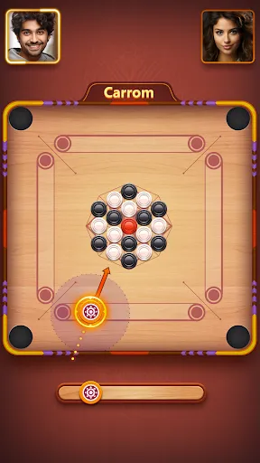 Скриншот 7 — Carrom Plus-Disc Board Game