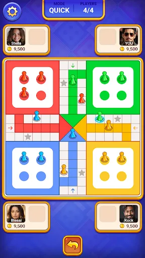 Скриншот 1 — Ludo Go - Family Board Game