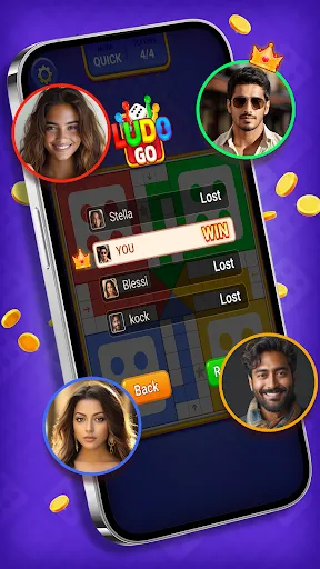 Скриншот 6 — Ludo Go - Family Board Game