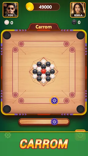 Скриншот 1 — Indian Offline Games - Carrom