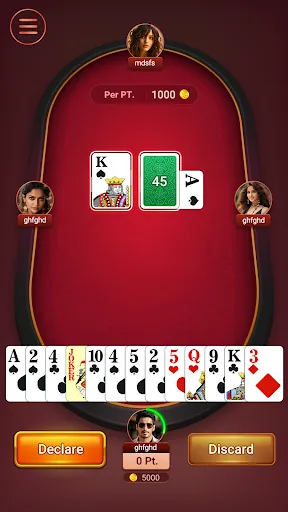 Скриншот 1 — Rummy Go - Indian 13 card game