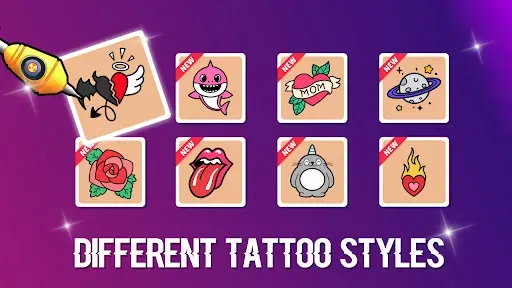Скриншот 7 — The Ink Tattoo Drawing Studio
