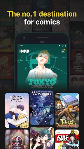 Скриншот 1 — INKR — Comics, Manga, Webtoons