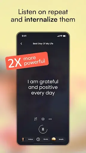 Скриншот 3 — Innertune Affirmations