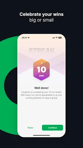 Скриншот 3 — Joggo - Run Tracker & Coach