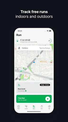 Скриншот 4 — Joggo - Run Tracker & Coach