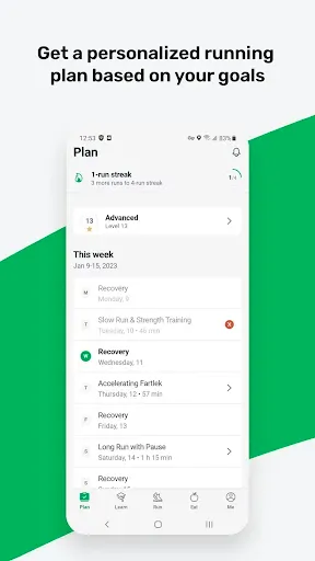 Скриншот 7 — Joggo - Run Tracker & Coach