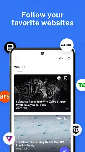 Скриншот 1 — Inoreader: News & RSS reader