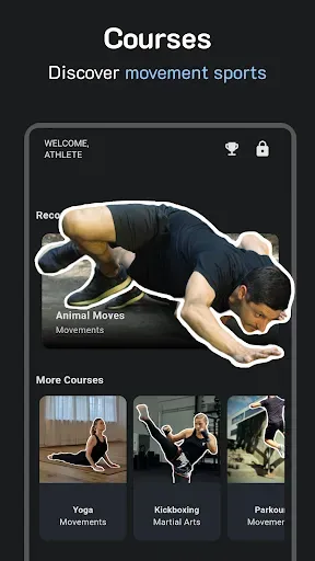 Скриншот 1 — Thenics Flow: Movement Coach