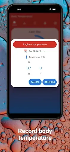 Скриншот 4 — Температура тела
