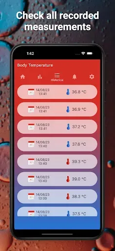 Скриншот 7 — Температура тела