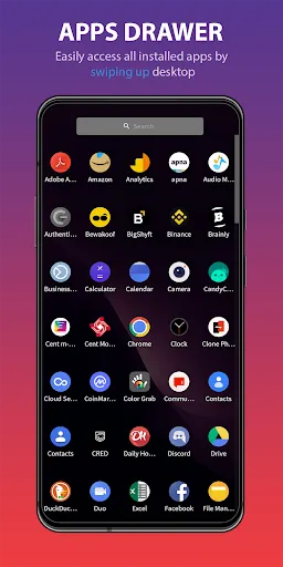 Скриншот 2 — Mac Launcher - Mac OS Launcher