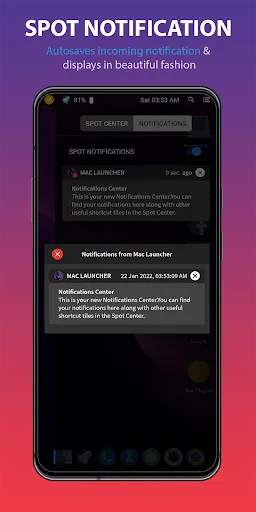 Скриншот 6 — Mac Launcher - Mac OS Launcher