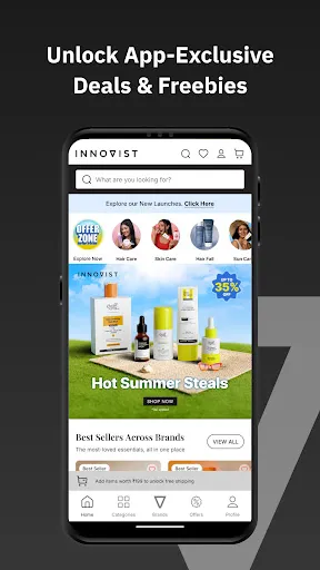 Скриншот 1 — Innovist: Hair, Skin, Sun Care