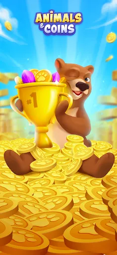 Скриншот 2 — Animals & Coins: Animal Run